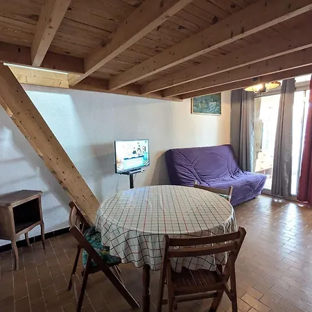 Mezzanine A Plage, Acces Direct Plage, Parking, Petit Budget - Fr-1-387-219 아파트 *